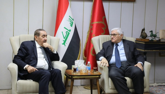 وفد قيادي من الحزب الديمقراطي الكردستاني يزور مقر الحزب الشيوعي العراقي