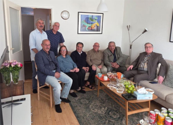 الانصار في حضرة الفنان طالب غالي